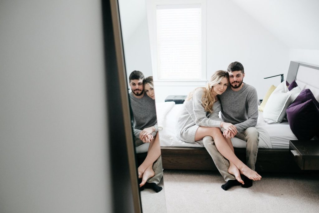 Home engagement photo